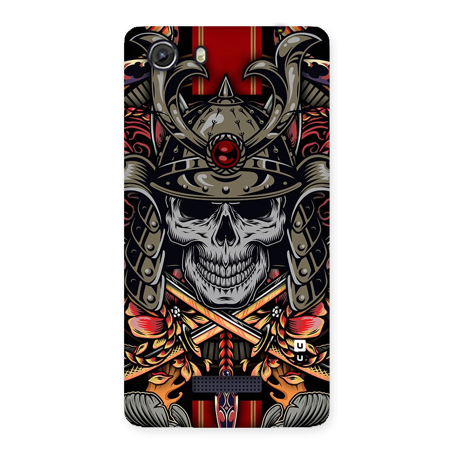 Skull Swords Snakes Back Case for Micromax Unite 3