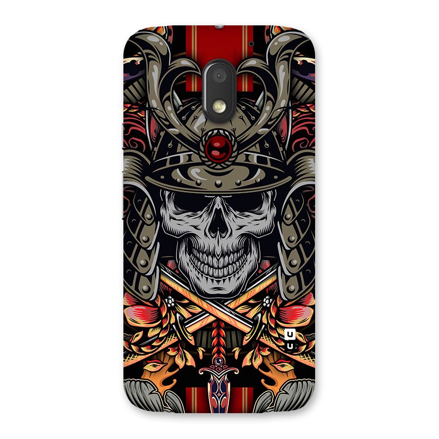 Skull Swords Snakes Back Case for Moto E3 Power