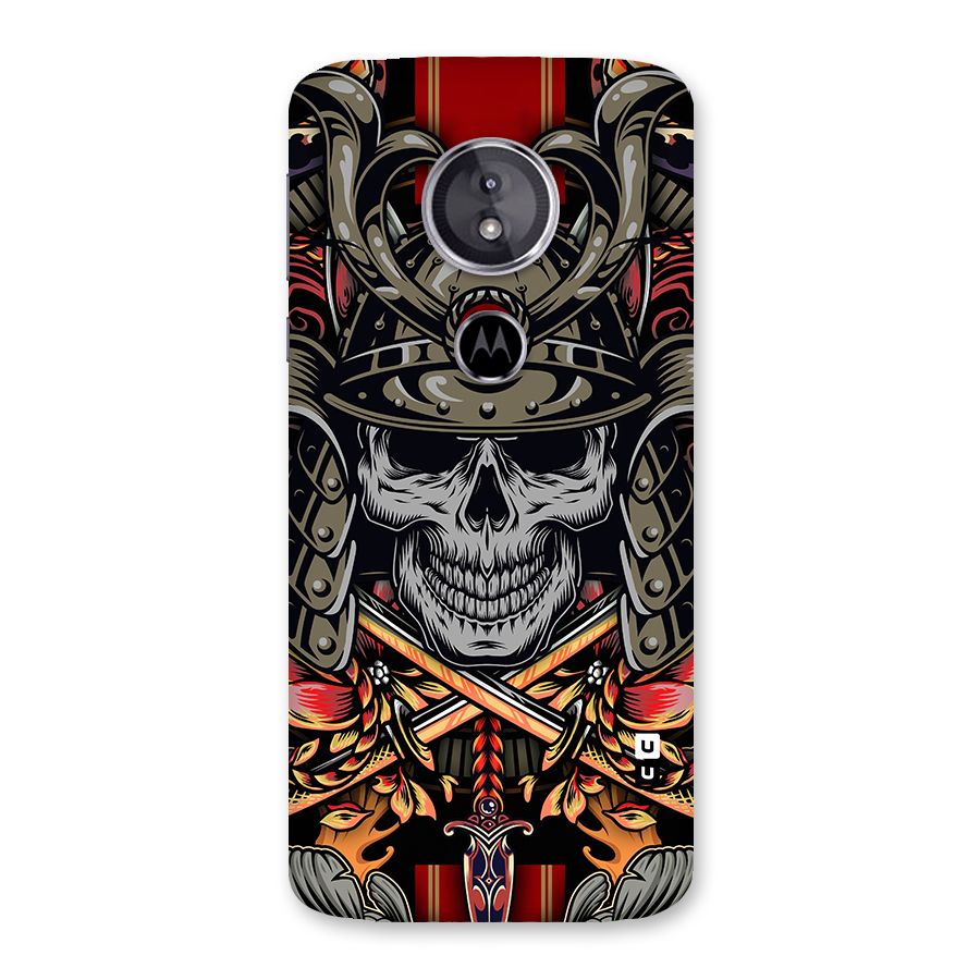 Skull Swords Snakes Back Case for Moto E5