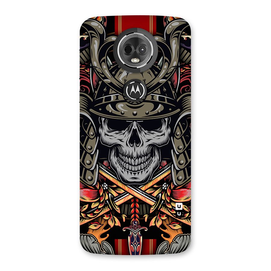 Skull Swords Snakes Back Case for Moto E5 Plus