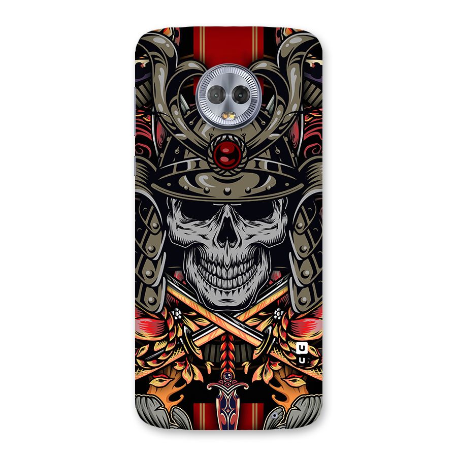 Skull Swords Snakes Back Case for Moto G6 Plus