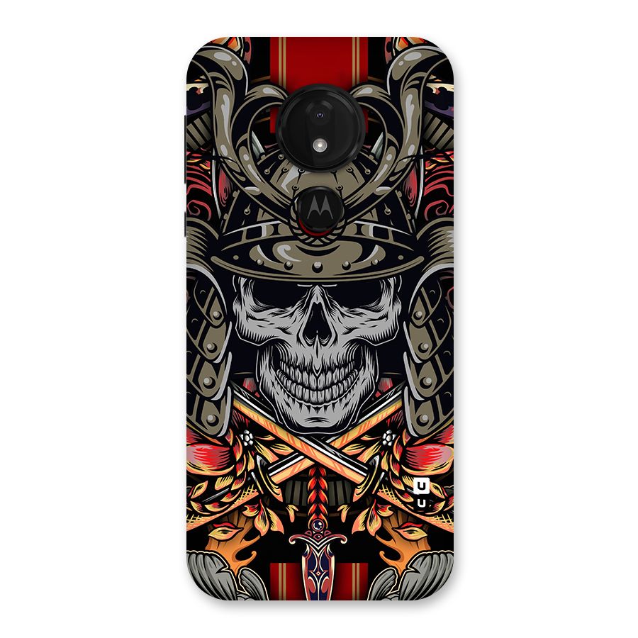 Skull Swords Snakes Back Case for Moto G7 Power