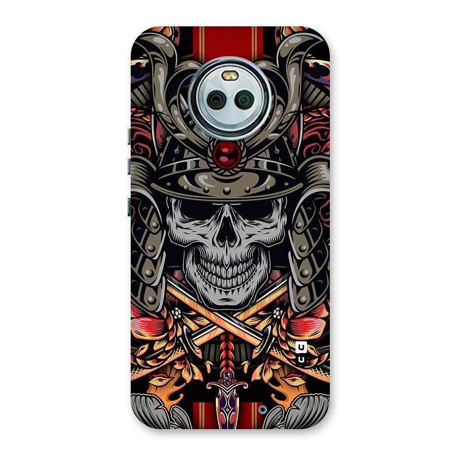 Skull Swords Snakes Back Case for Moto X4