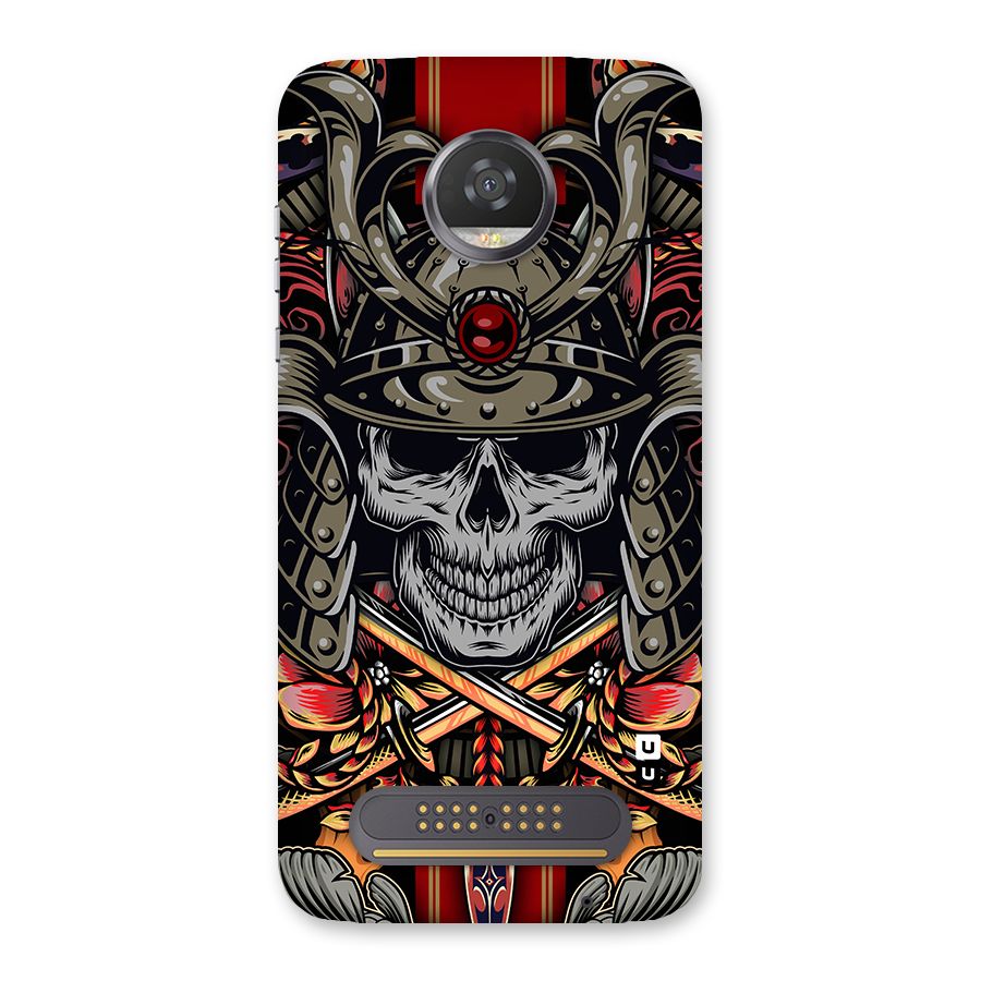 Skull Swords Snakes Back Case for Moto Z2 Play