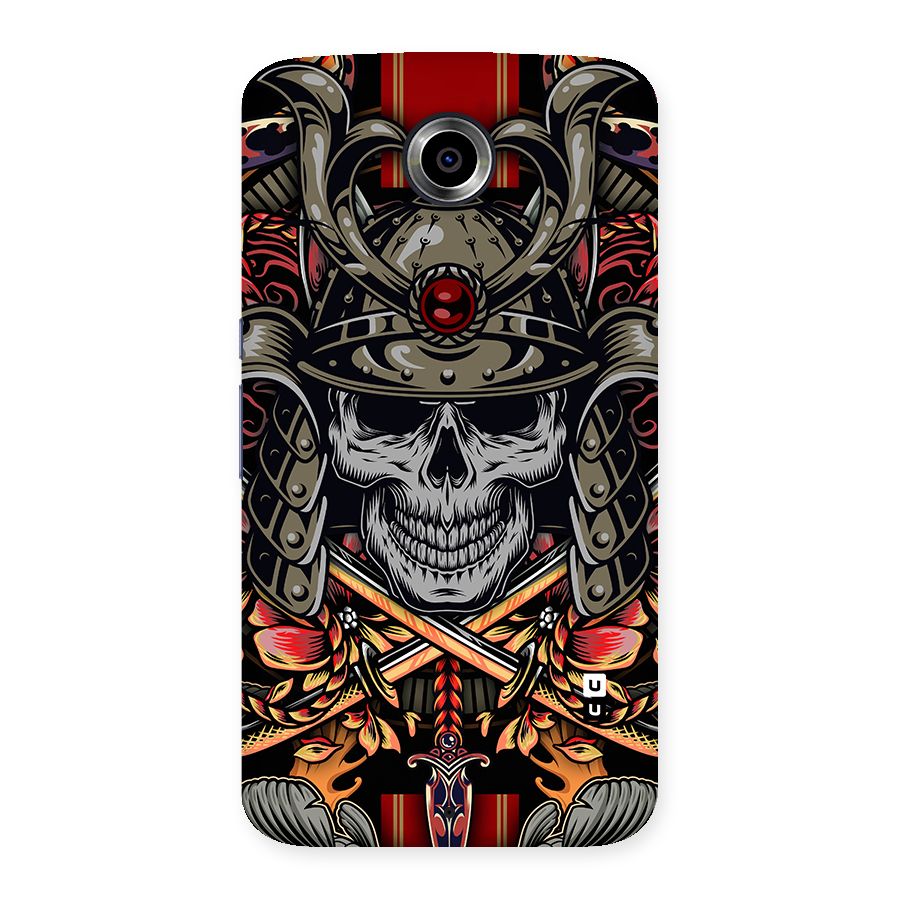 Skull Swords Snakes Back Case for Nexsus 6