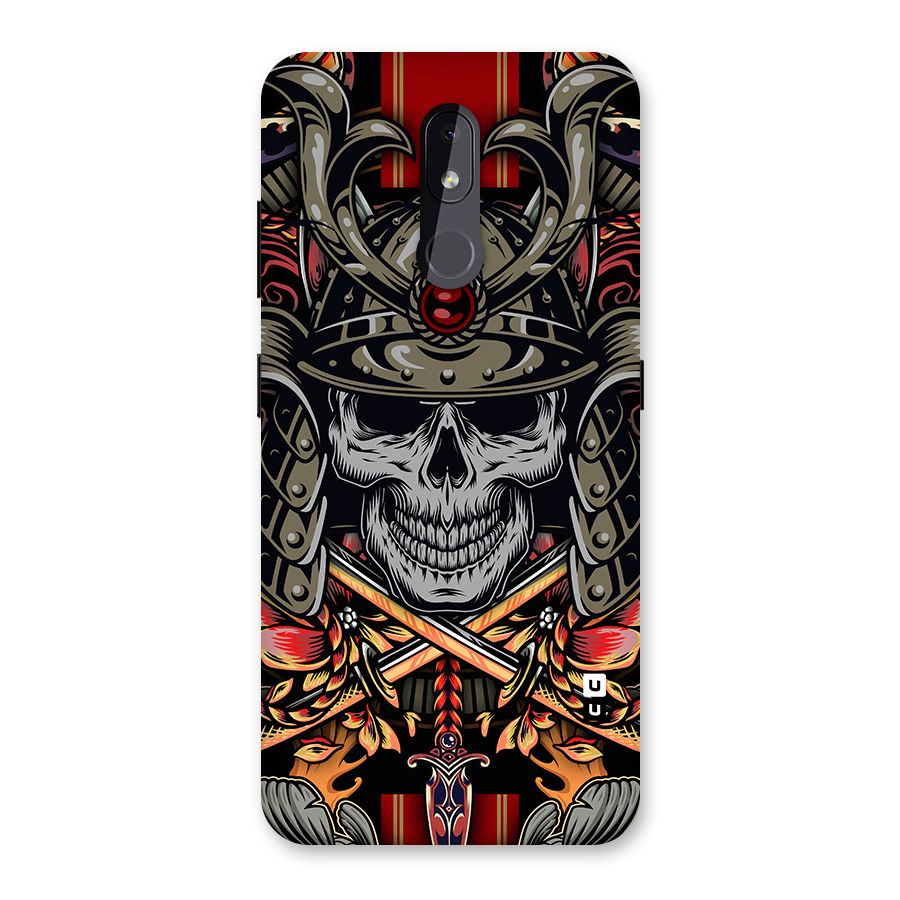 Skull Swords Snakes Back Case for Nokia 3.2