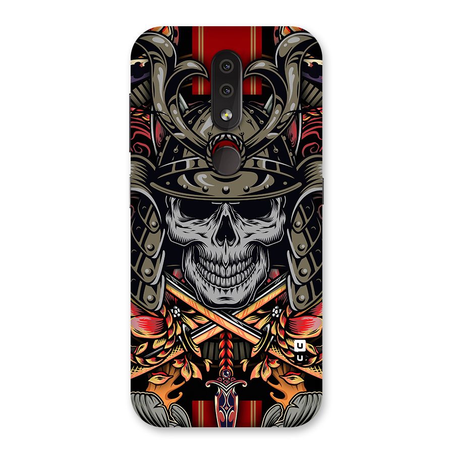 Skull Swords Snakes Back Case for Nokia 4.2