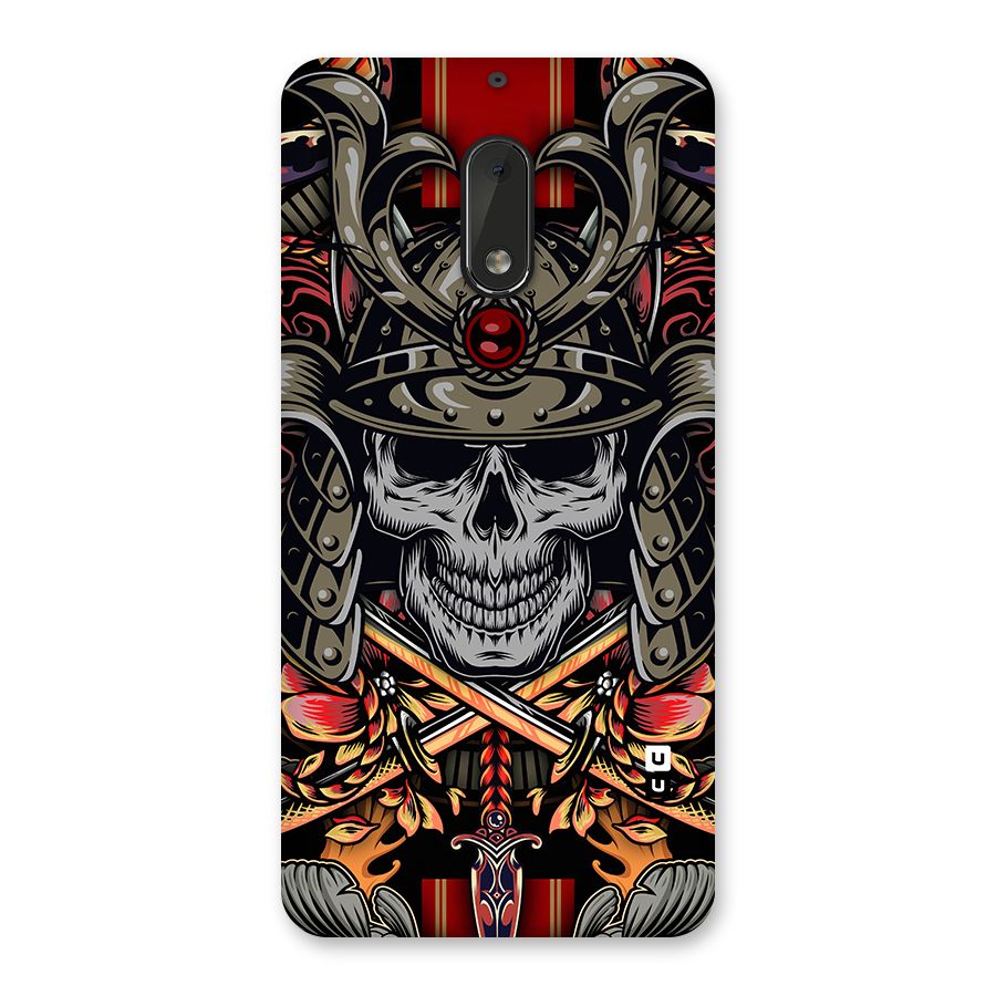 Skull Swords Snakes Back Case for Nokia 6