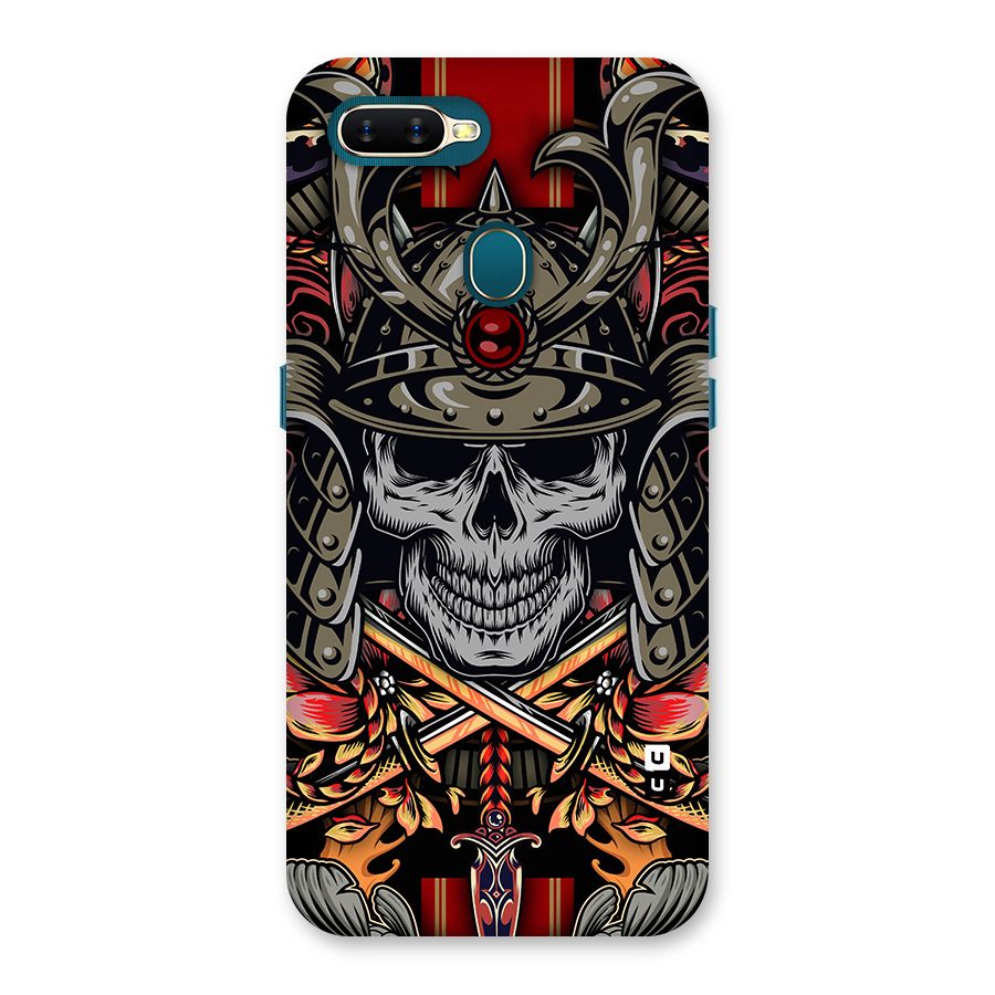 Skull Swords Snakes Back Case for Oppo A12s
