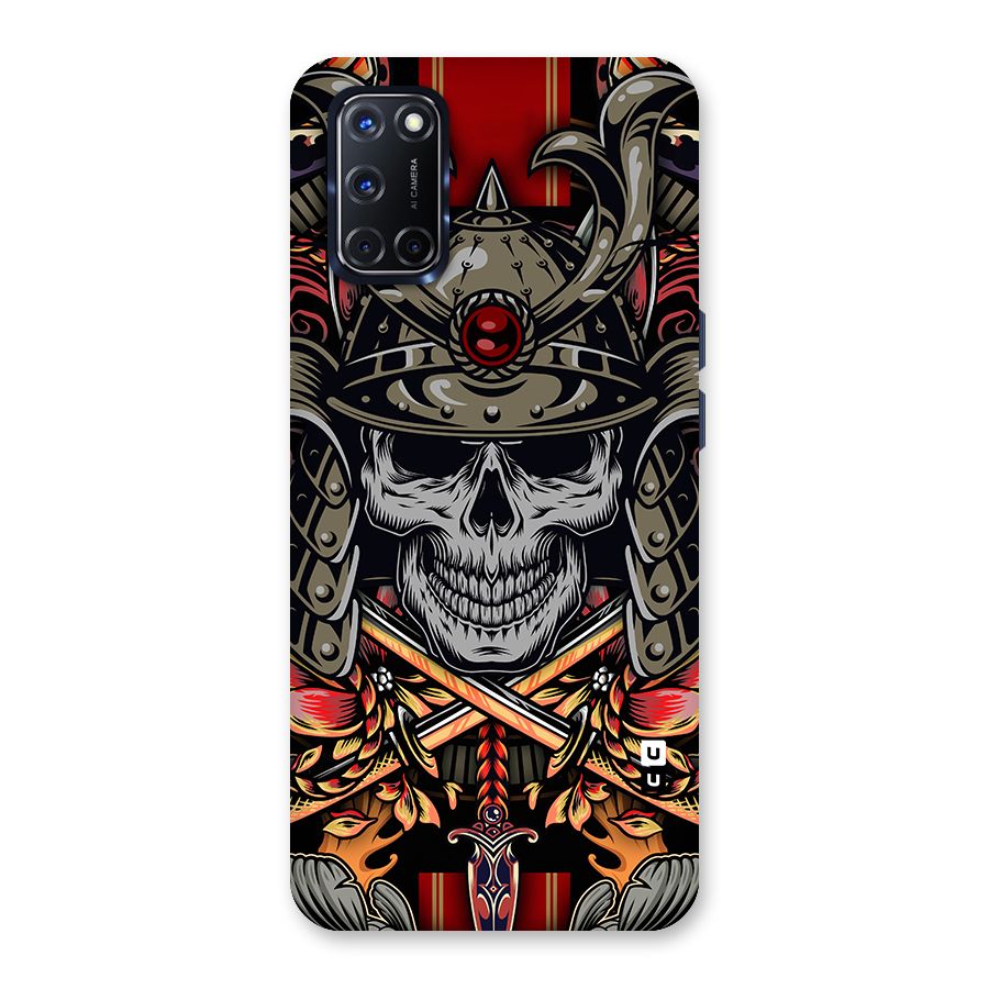 Skull Swords Snakes Back Case for Oppo A52