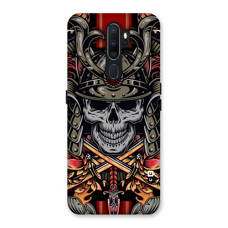 Skull Swords Snakes Back Case for Oppo A5 (2020)