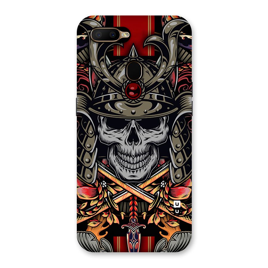 Skull Swords Snakes Back Case for Oppo A5s