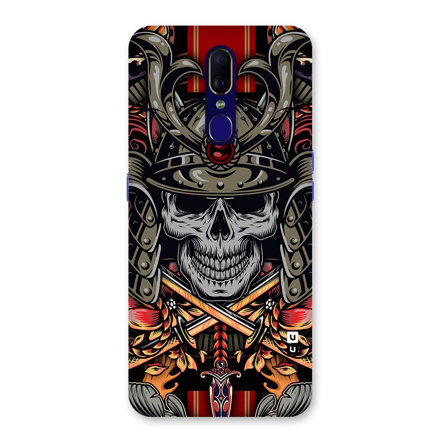 Skull Swords Snakes Back Case for Oppo F11