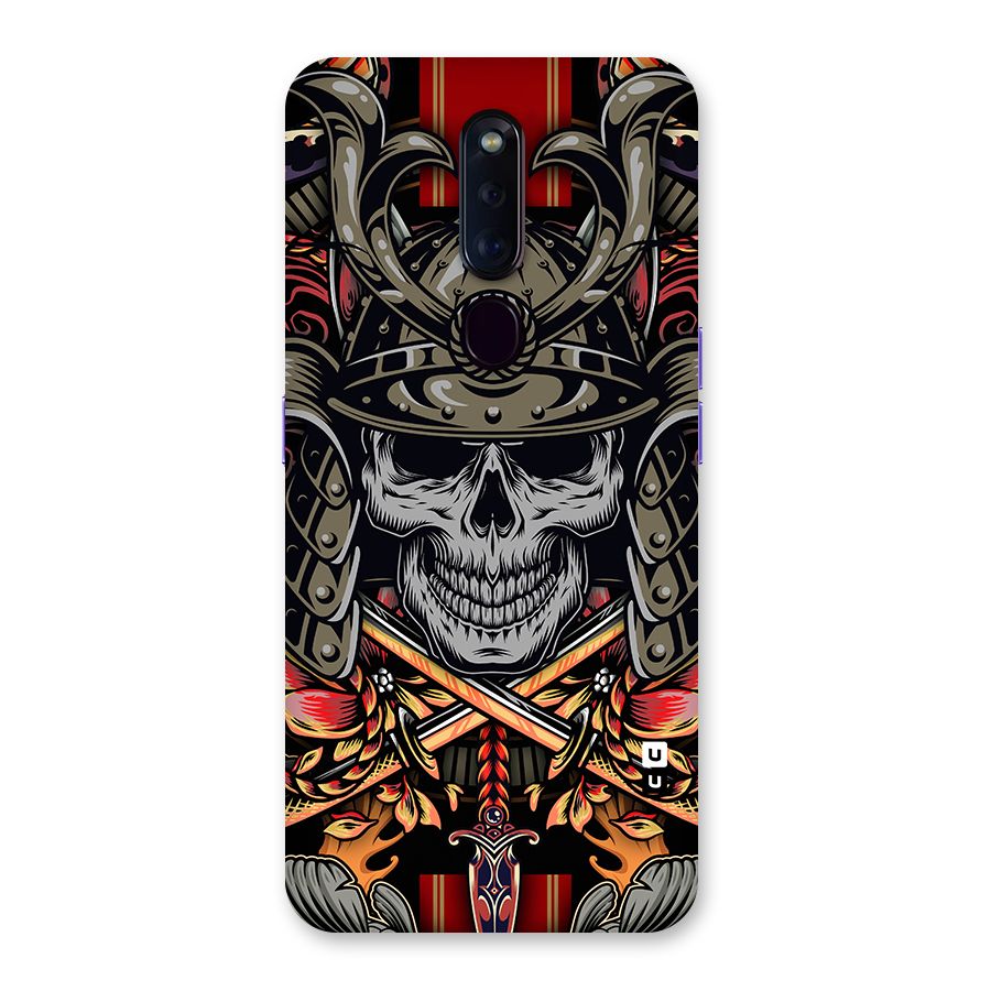 Skull Swords Snakes Back Case for Oppo F11 Pro