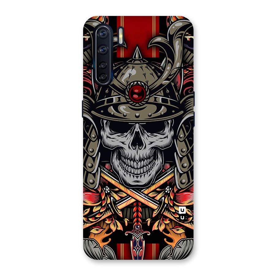 Skull Swords Snakes Back Case for Oppo F15