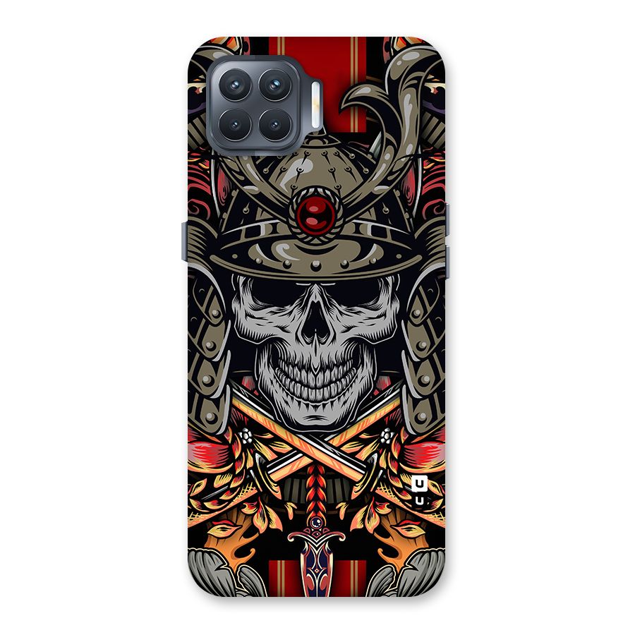 Skull Swords Snakes Back Case for Oppo F17 Pro