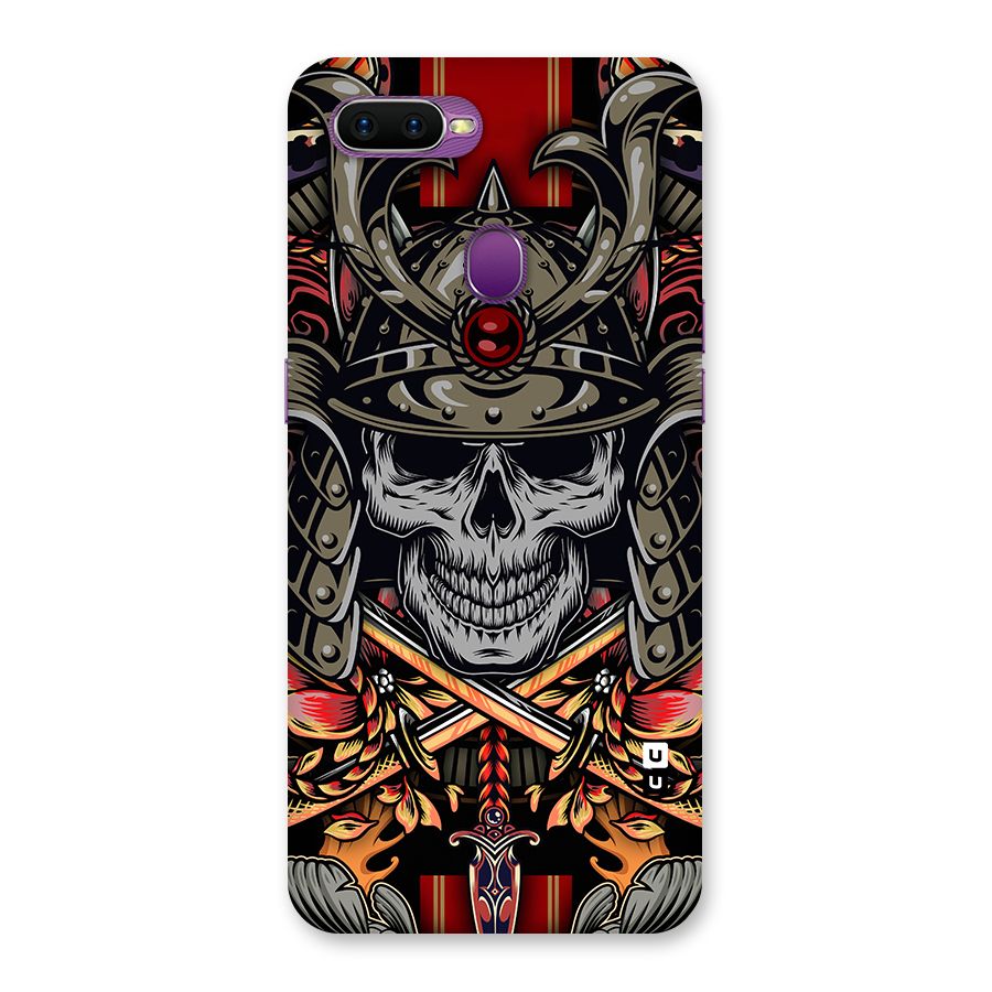 Skull Swords Snakes Back Case for Oppo F9