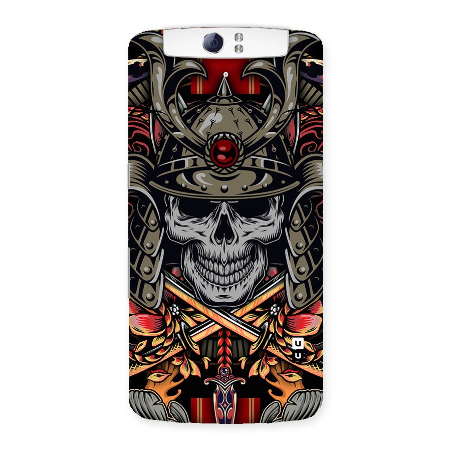 Skull Swords Snakes Back Case for Oppo N1