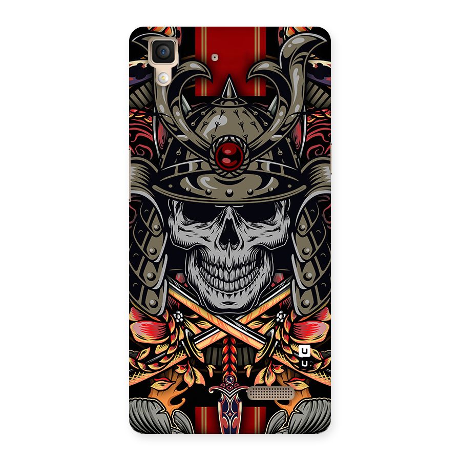Skull Swords Snakes Back Case for Oppo R7