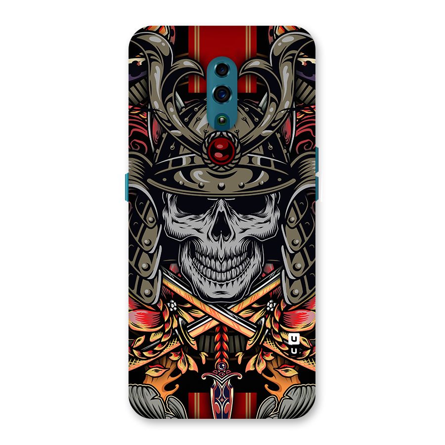 Skull Swords Snakes Back Case for Oppo Reno