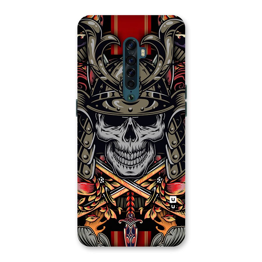 Skull Swords Snakes Back Case for Oppo Reno2