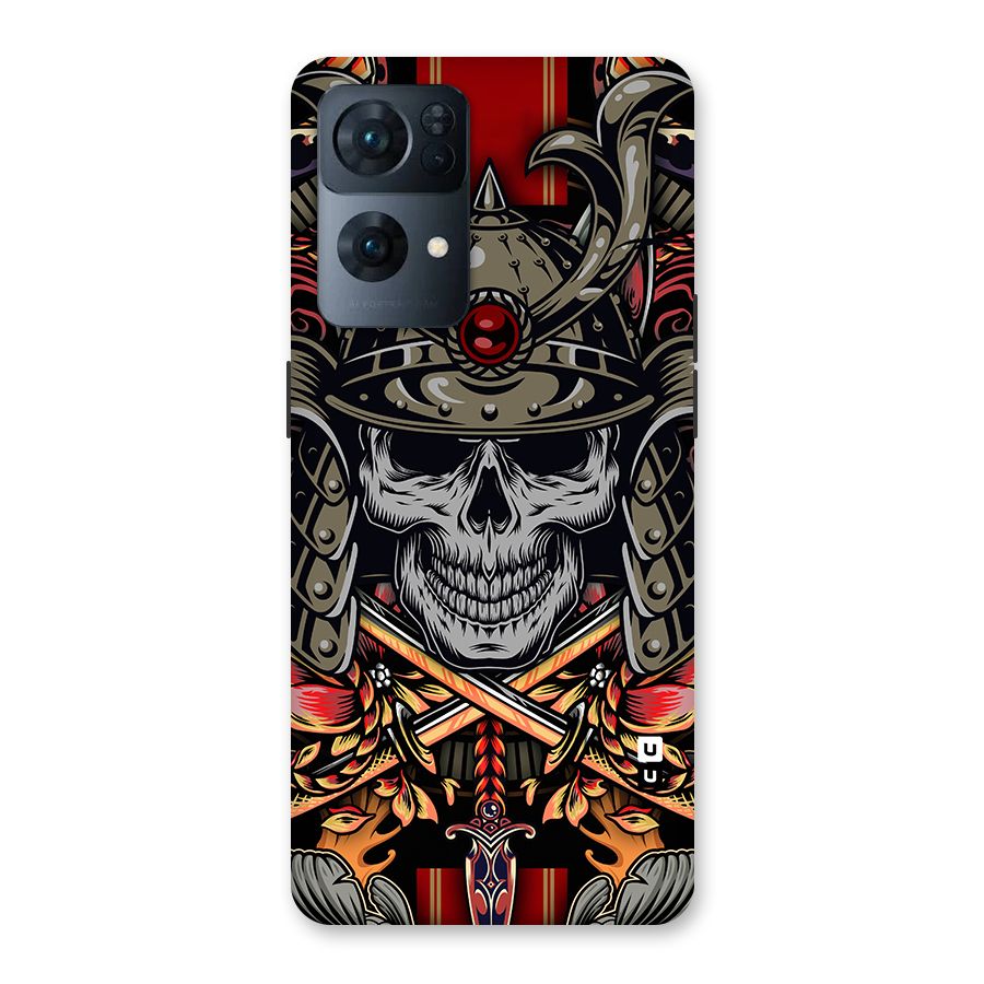 Skull Swords Snakes Back Case for Oppo Reno7 Pro 5G