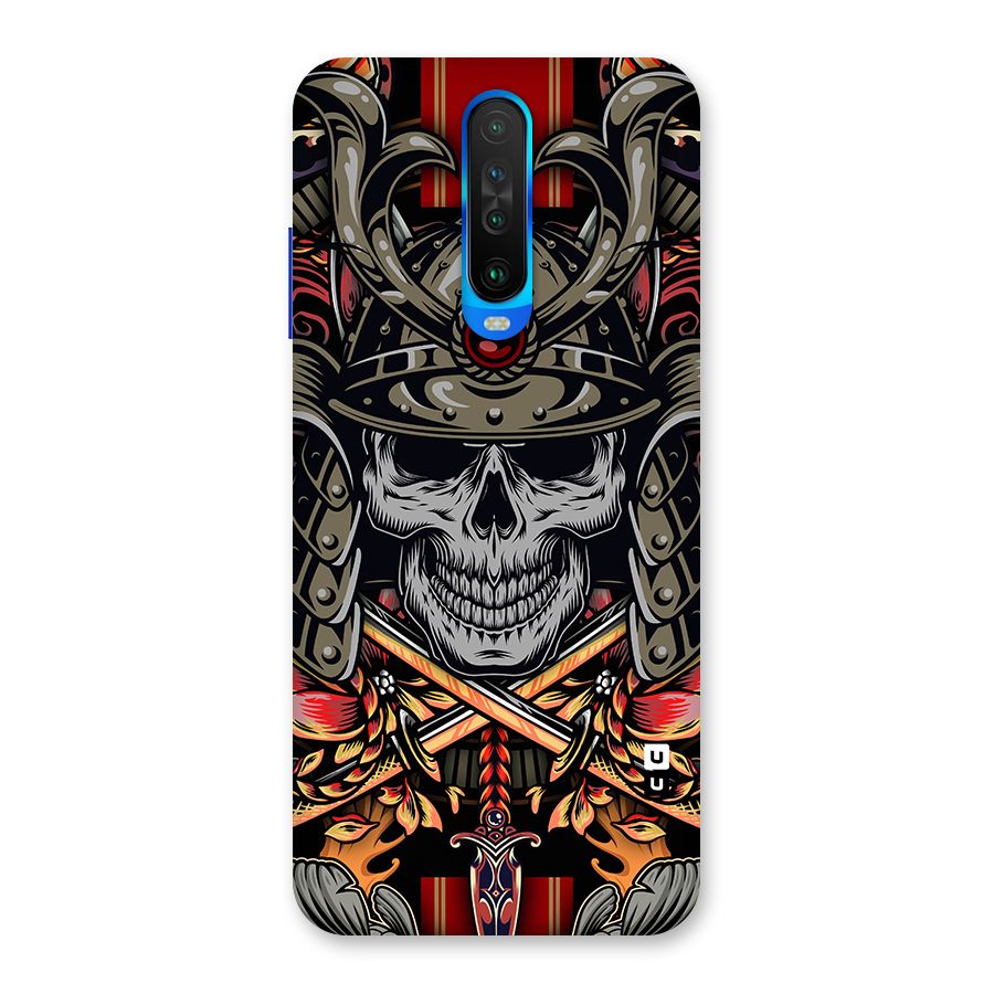 Skull Swords Snakes Back Case for Poco X2