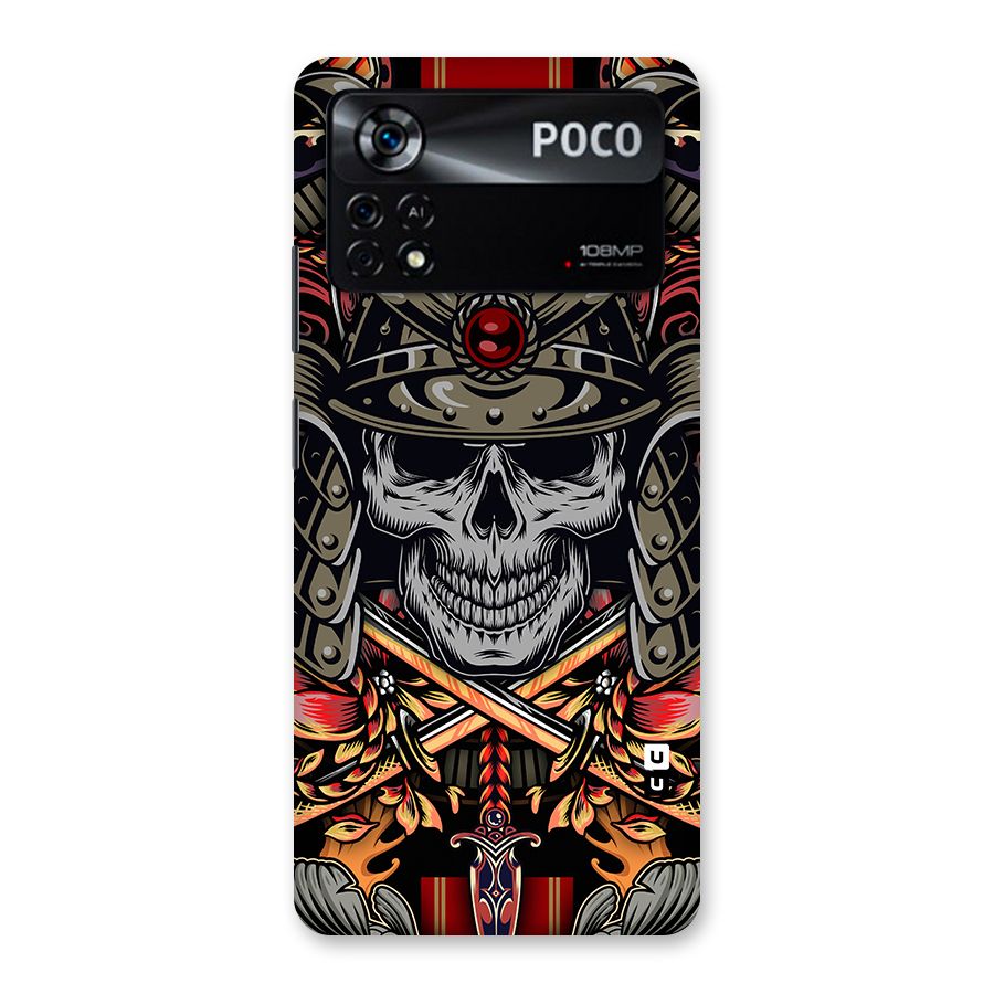 Skull Swords Snakes Back Case for Poco X4 Pro 5G