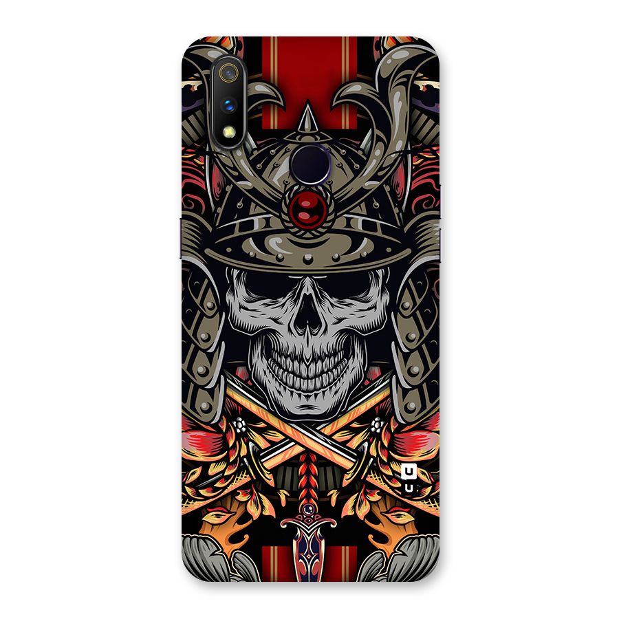 Skull Swords Snakes Back Case for Realme 3 Pro