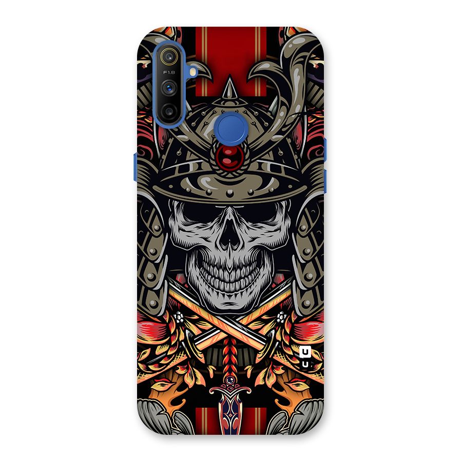 Skull Swords Snakes Back Case for Realme Narzo 10A