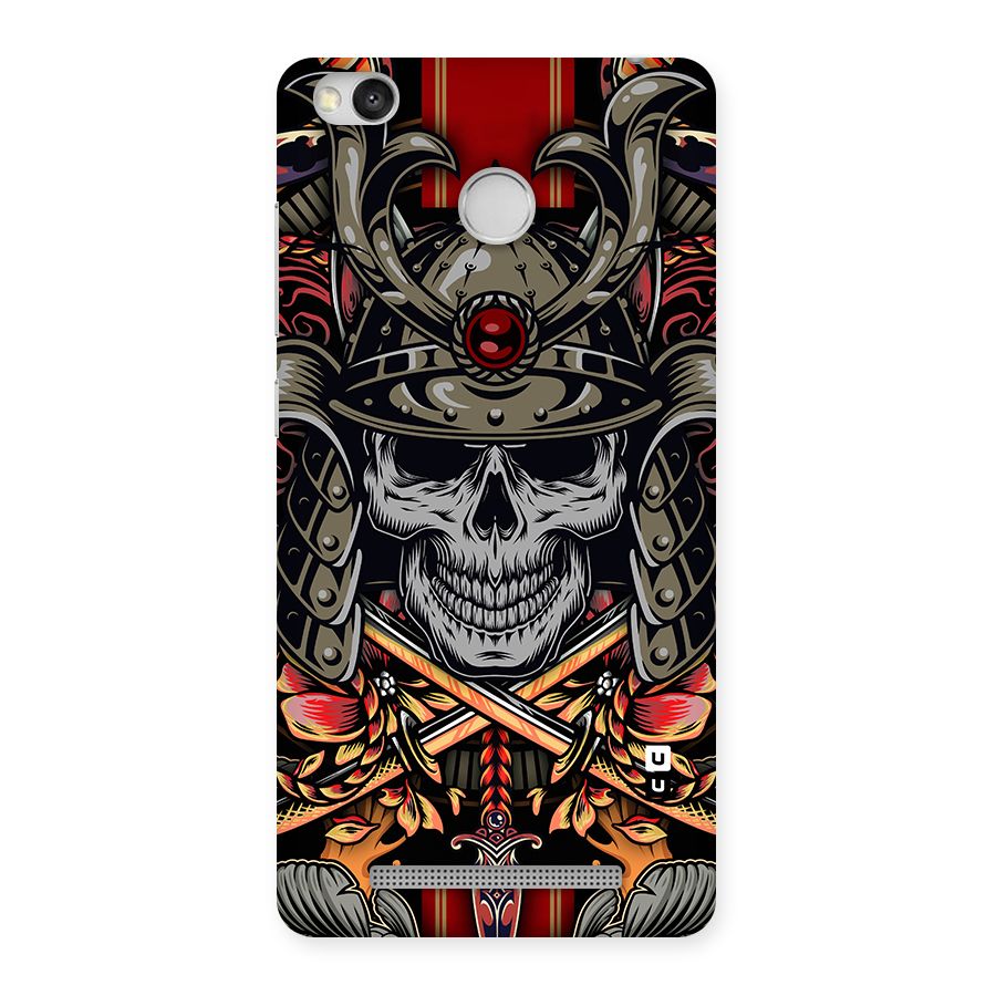 Skull Swords Snakes Back Case for Redmi 3S Prime