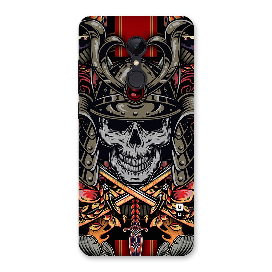 Skull Swords Snakes Back Case for Redmi 5