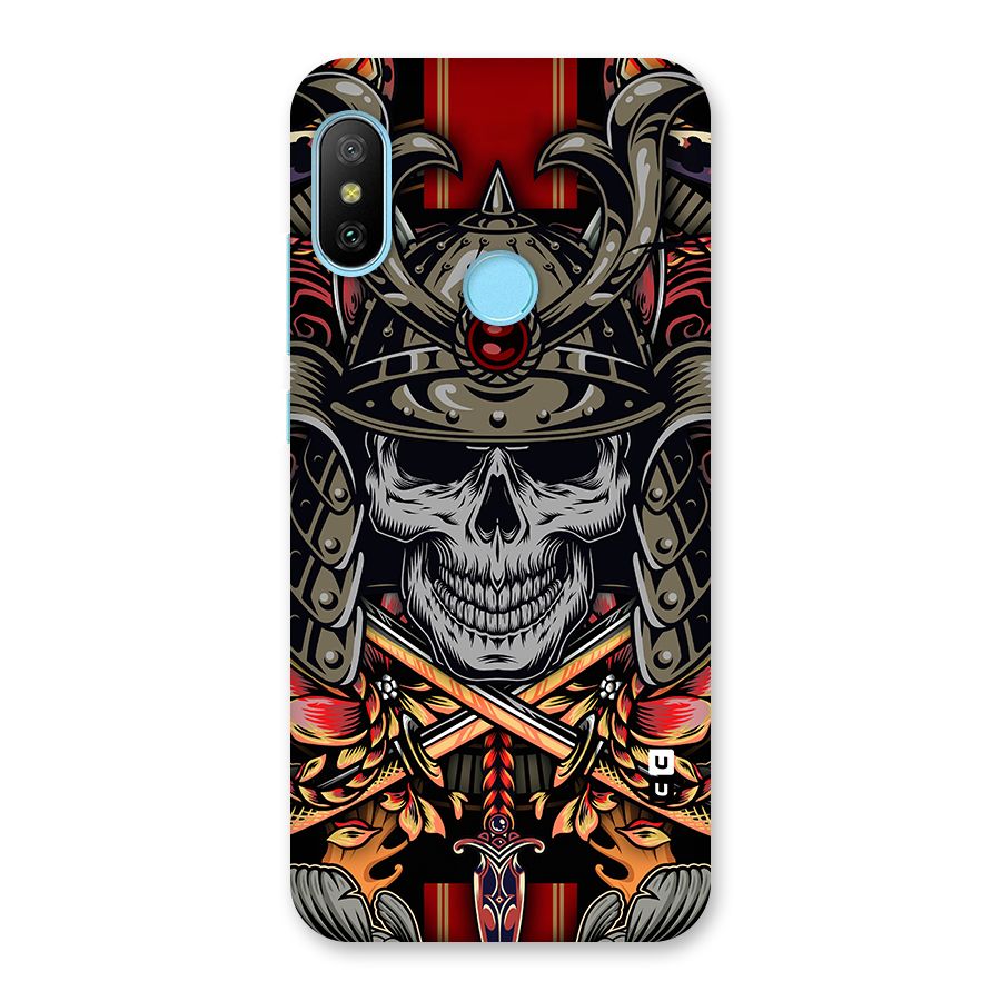 Skull Swords Snakes Back Case for Redmi 6 Pro