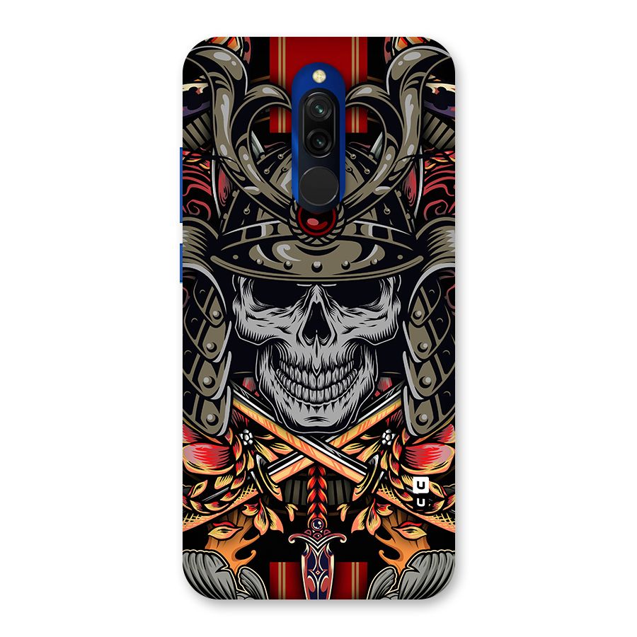 Skull Swords Snakes Back Case for Redmi 8