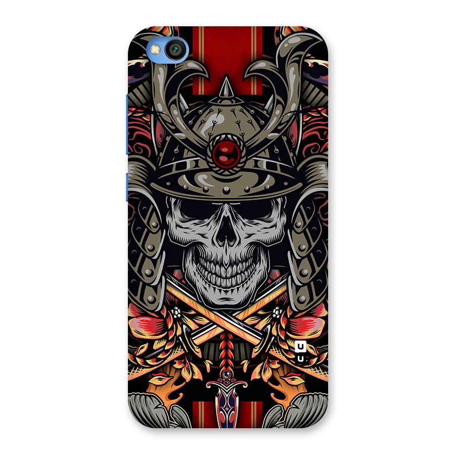 Skull Swords Snakes Back Case for Redmi Go