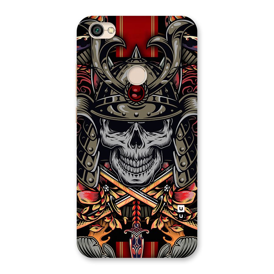 Skull Swords Snakes Back Case for Redmi Y1 2017