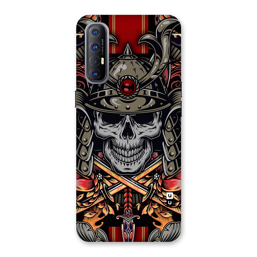 Skull Swords Snakes Back Case for Reno3 Pro