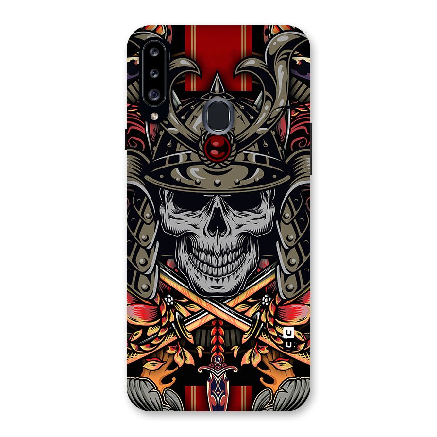 Skull Swords Snakes Back Case for Samsung Galaxy A20s
