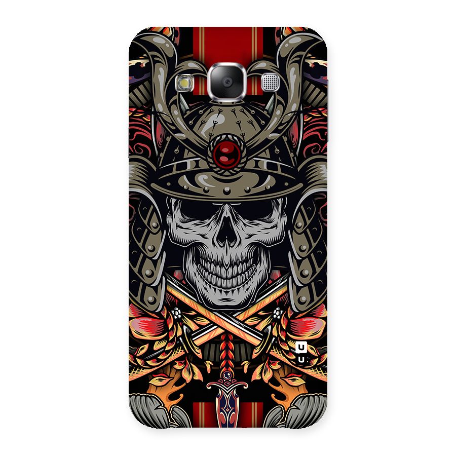 Skull Swords Snakes Back Case for Samsung Galaxy E5
