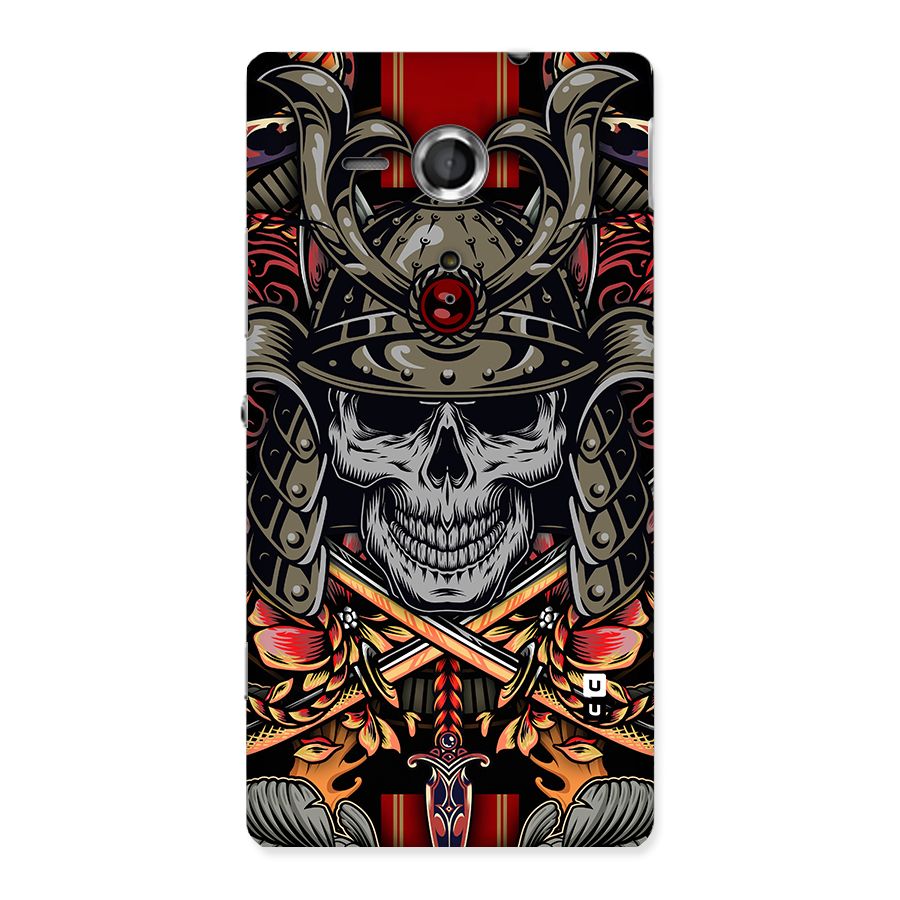 Skull Swords Snakes Back Case for Sony Xperia SP