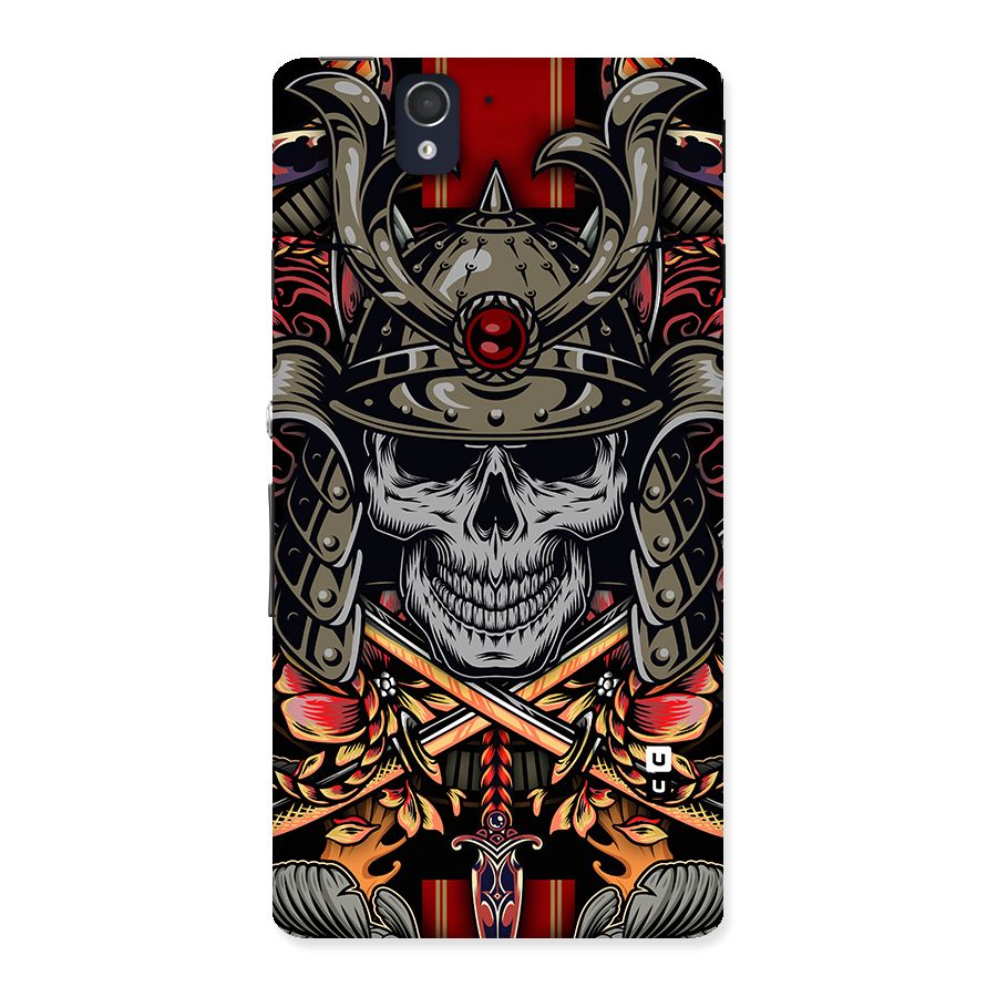 Skull Swords Snakes Back Case for Sony Xperia Z