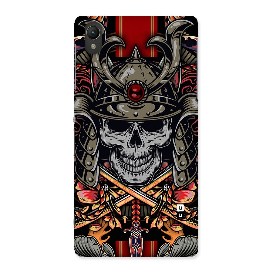 Skull Swords Snakes Back Case for Sony Xperia Z2