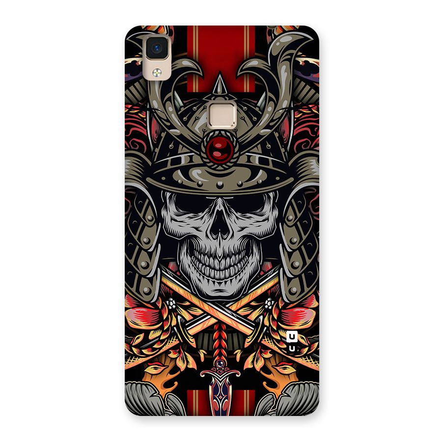 Skull Swords Snakes Back Case for V3 Max