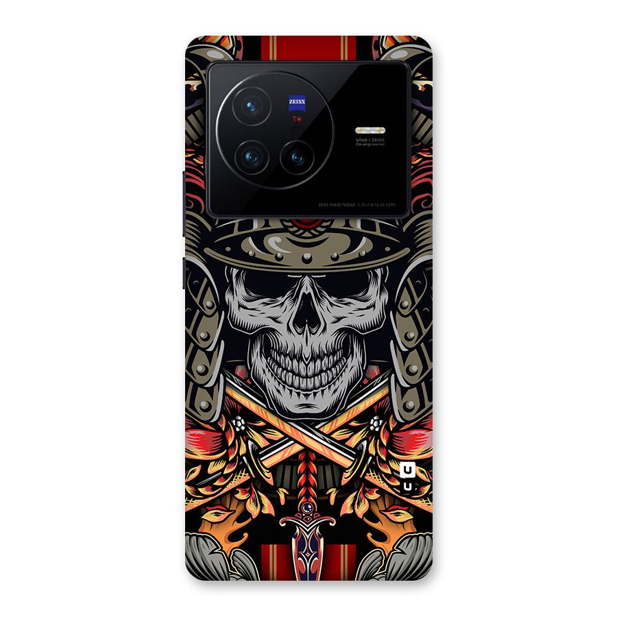 Skull Swords Snakes Back Case for Vivo X80