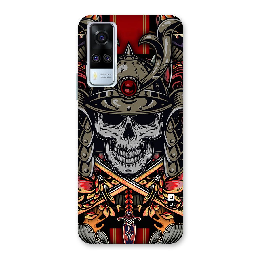 Skull Swords Snakes Back Case for Vivo Y31