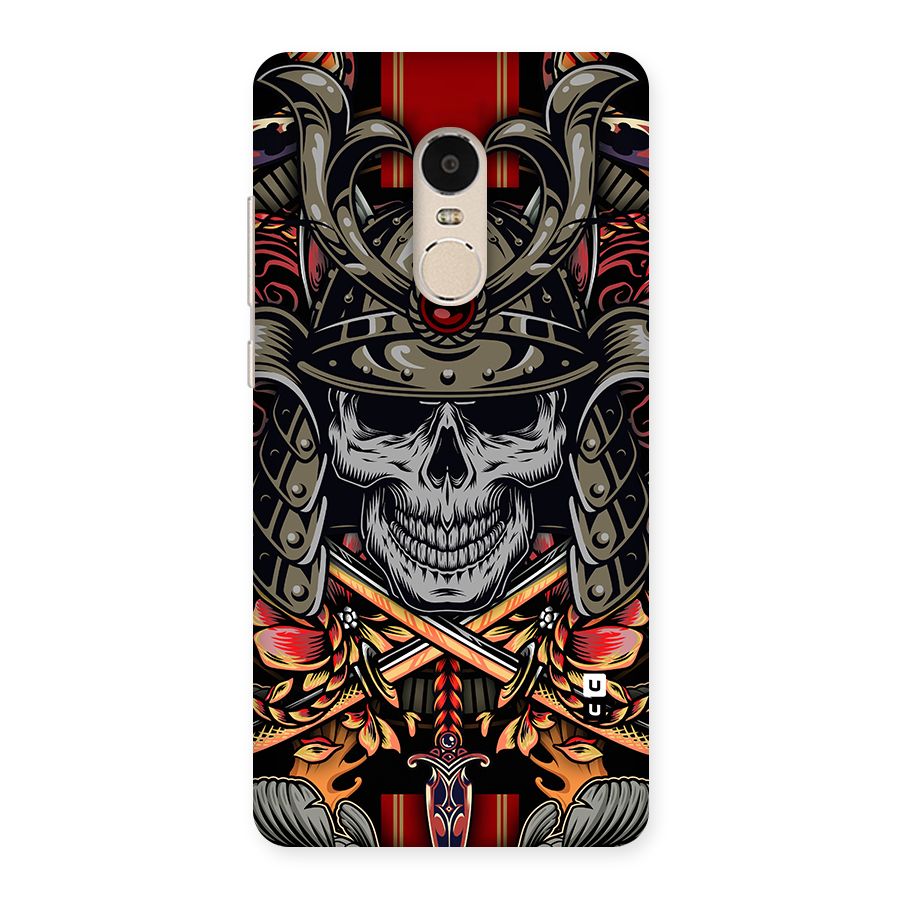 Skull Swords Snakes Back Case for Xiaomi Redmi Note 4