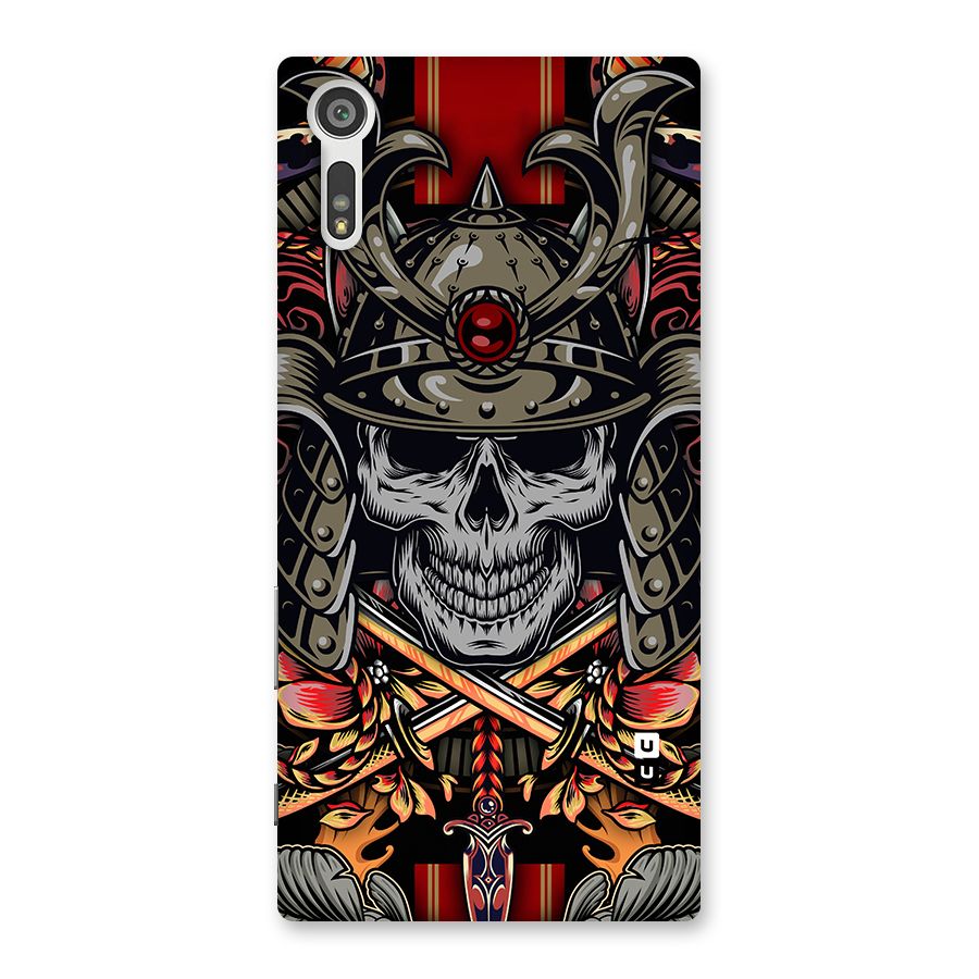 Skull Swords Snakes Back Case for Xperia XZ
