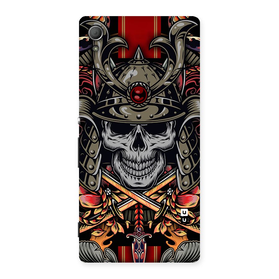 Skull Swords Snakes Back Case for Xperia Z4
