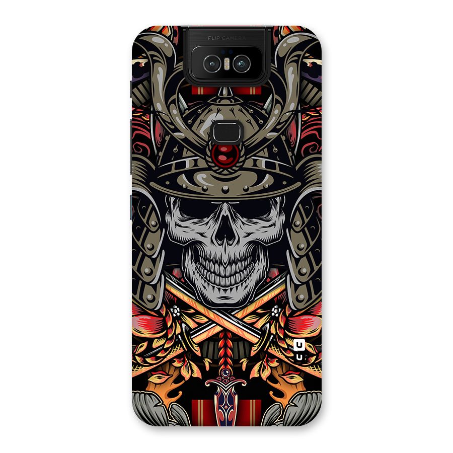 Skull Swords Snakes Back Case for Zenfone 6z