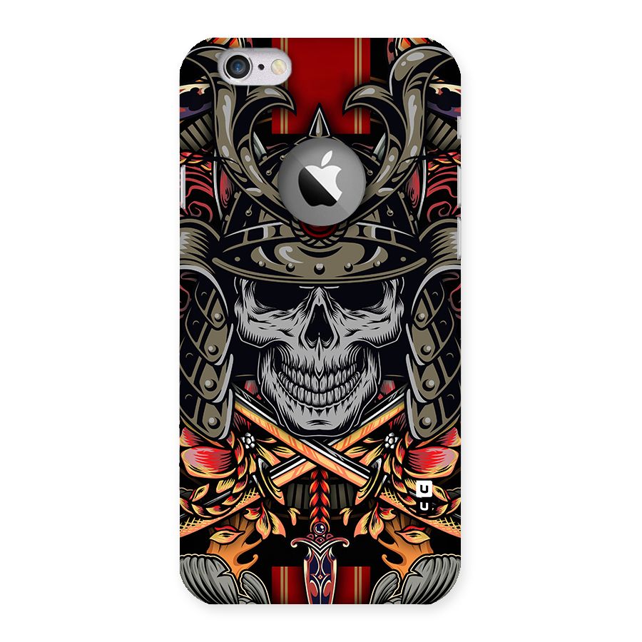 Skull Swords Snakes Back Case for iPhone 6 Logo Cut